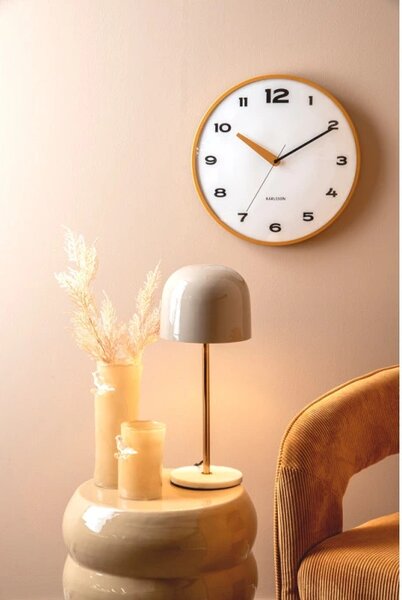 Designové nástěnné hodiny 6028YE Karlsson 40cm