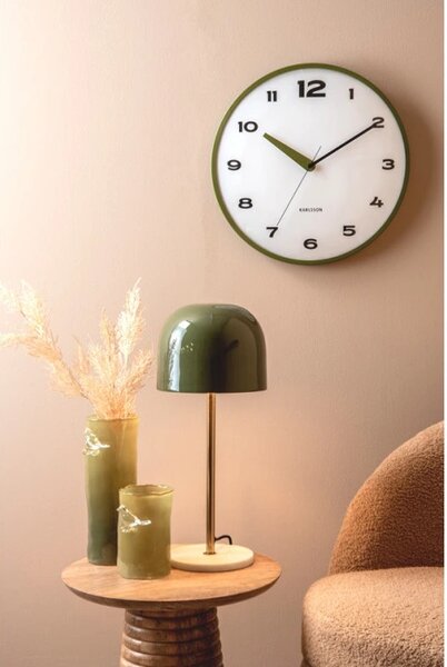 Designové nástěnné hodiny 6028GR Karlsson 40cm