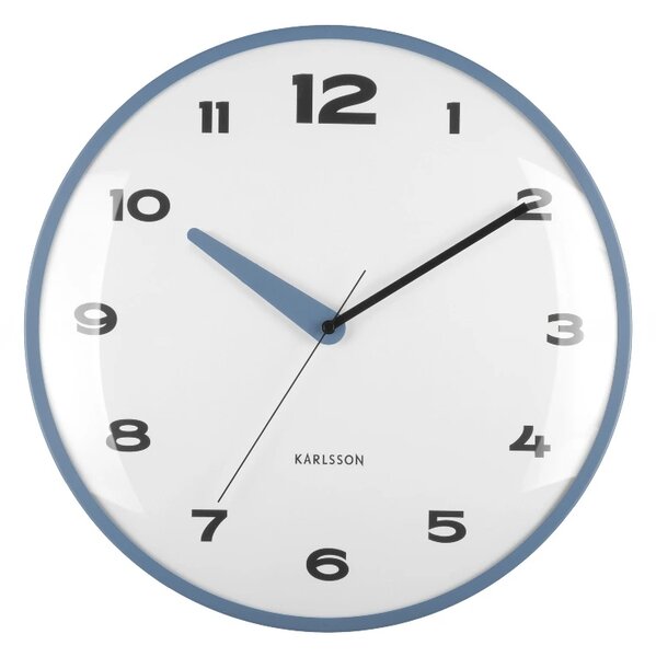 Designové nástěnné hodiny 6028BL Karlsson 40cm