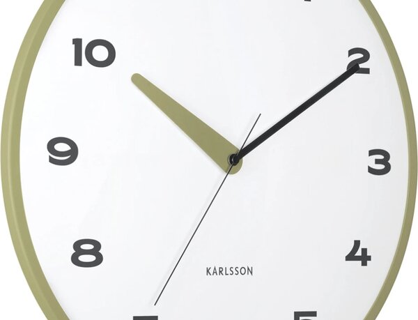Designové nástěnné hodiny 6028GR Karlsson 40cm