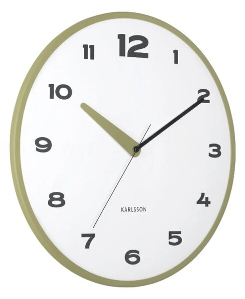 Designové nástěnné hodiny 6028GR Karlsson 40cm