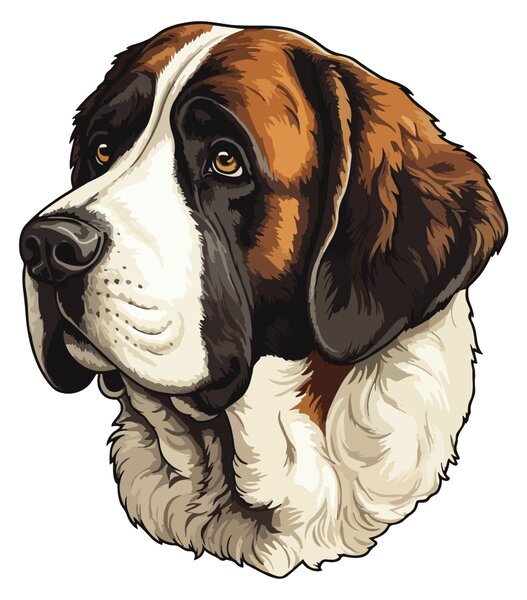 PIPPER. Nálepka Bernardin Velikost: 60cm