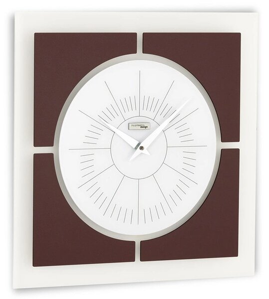 Designové nástěnné hodiny Philia I413BG burgundy IncantesimoDesign 40cm