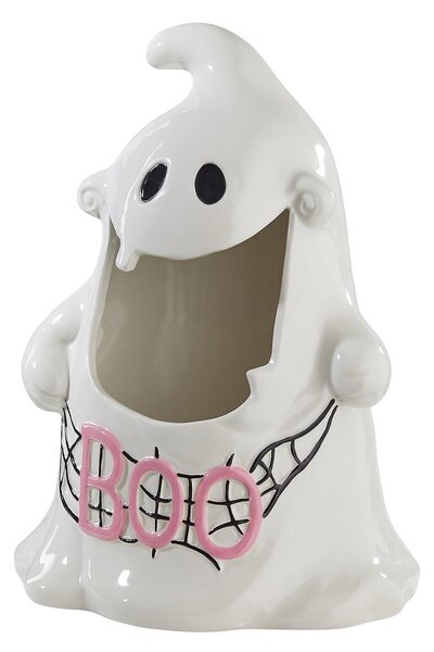HALLOWEEN Dóza duch 28 cm - bílá