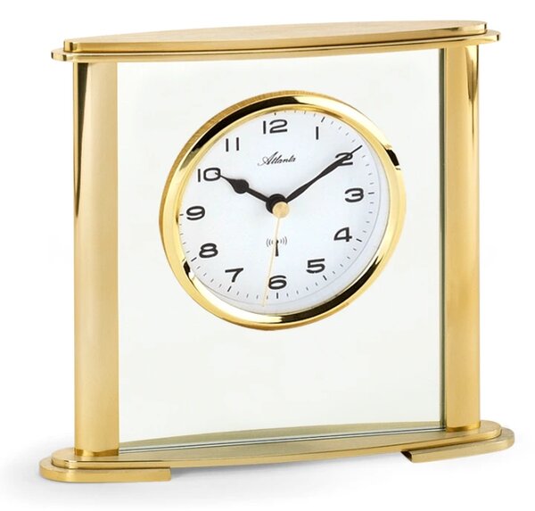 Designové stolní hodiny AT3092-9 Atlanta řízené signálem DCF 18cm