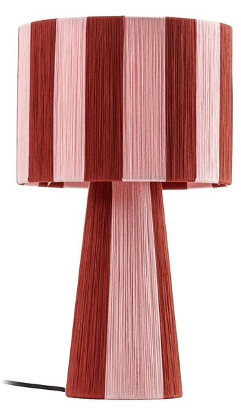 Stolní lampa Lindby, Suly, Červená, Obývací pokoj, Tkanina / Textil, Young lifestyle