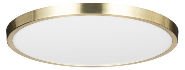Stropní lampa Lindby, Sorela, stmívatelné, Zlatá / mosazná, Obývací pokoj, Kov, Moderní