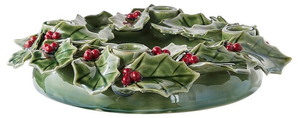 ILEX Adventní věnec 26 cm - zelená