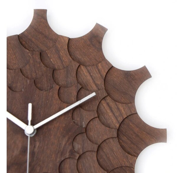 Designové nástěnné hodiny 001.01.002 Ardeola 29cm