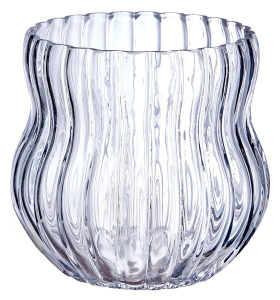 PEARL Lucerna skleněná 14 cm - čirá