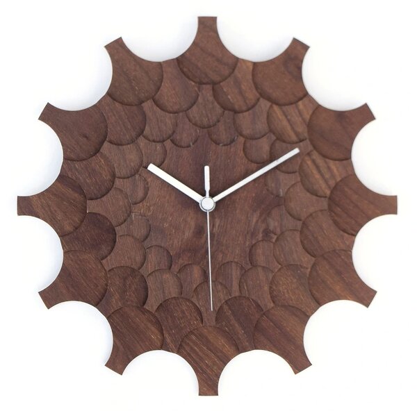 Designové nástěnné hodiny 001.01.002 Ardeola 29cm