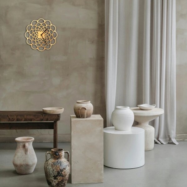 Designové nástěnné hodiny 001.02.001 Ardeola 29cm