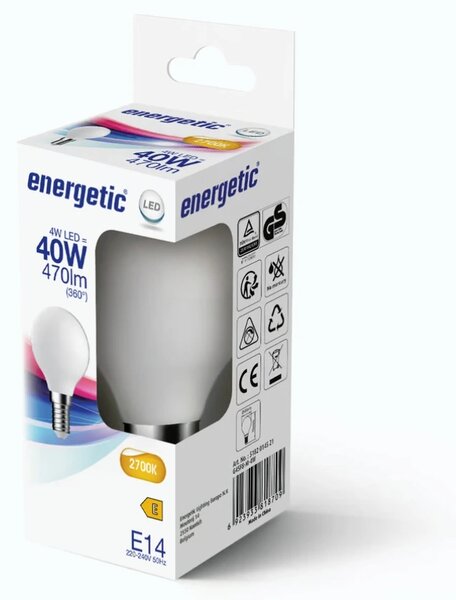 Nordlux Bílá LED žárovka E14 4W II