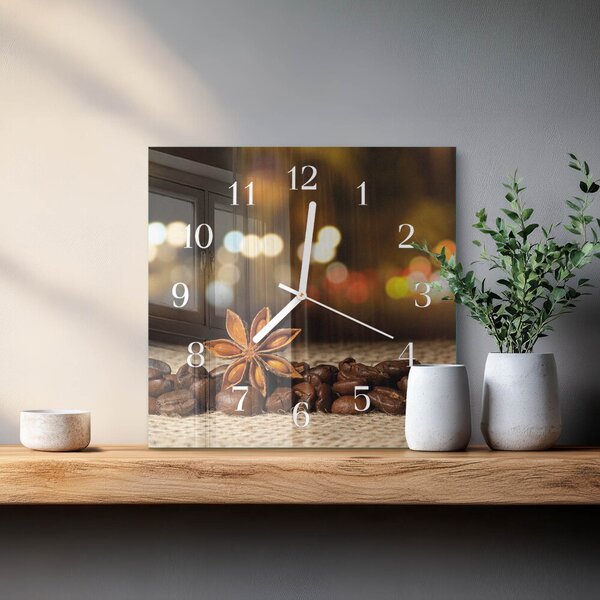 Skleněné hodiny Anýz zskb-30x30-00084573