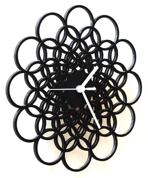 Designové nástěnné hodiny 001.03.001 Ardeola 29cm