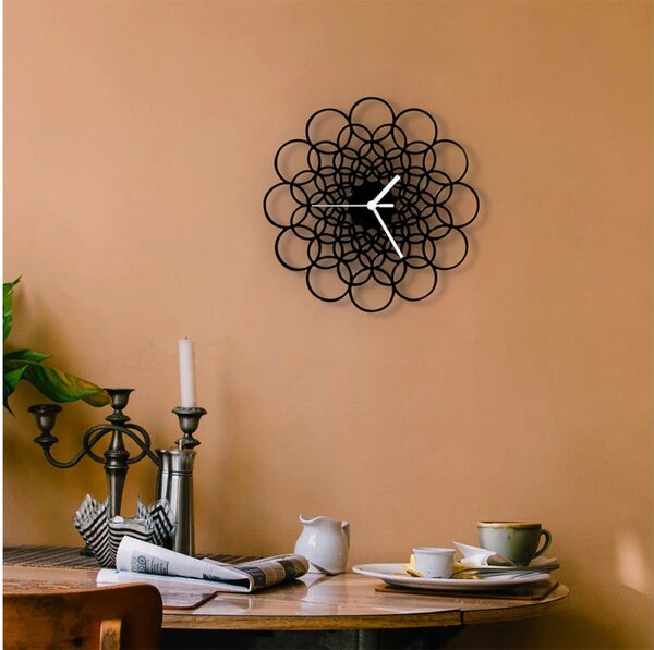 Designové nástěnné hodiny 001.03.001 Ardeola 29cm