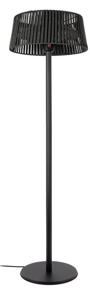 Stojanový terasový ohřívač Pyravo, černý, 200 cm, hliník, IP44 – Lucande Lucande, Pyravo, Černá, Kov, Moderní