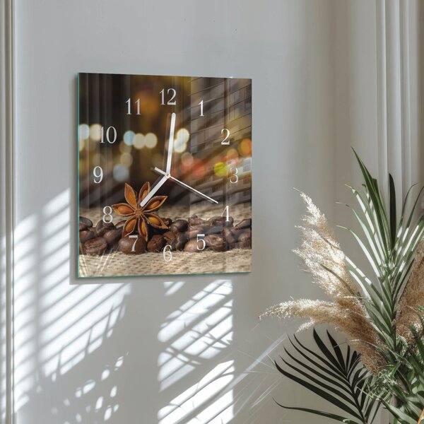 Skleněné hodiny Anýz zskb-30x30-00084573