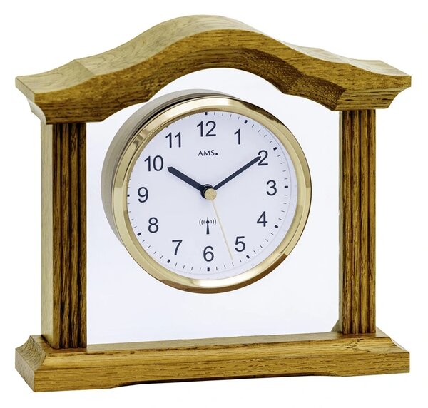 Stolní hodiny 5139/4 AMS řízené rádiovým signálem 19cm
