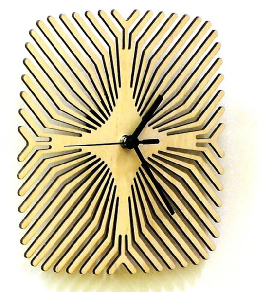 Designové nástěnné hodiny 001.04.001 Ardeola 24cm