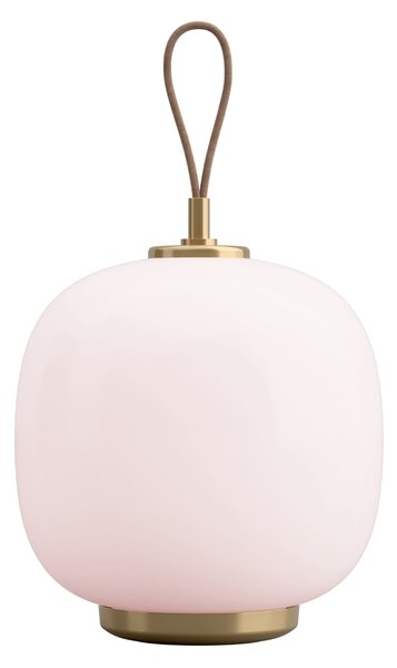 Přenosná stmívatelná lampa VL 45 Radiohus / Glossy Pale Rose Glass