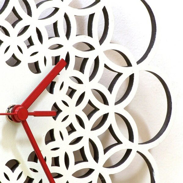 Designové nástěnné hodiny 001.03.003 Ardeola 29cm