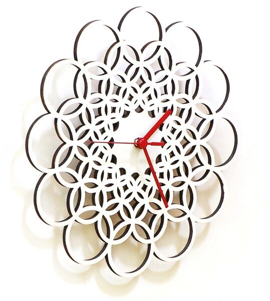 Designové nástěnné hodiny 001.03.003 Ardeola 29cm