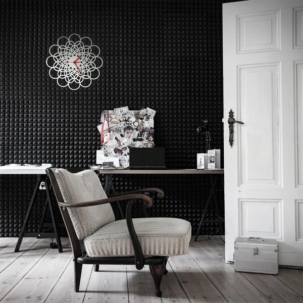 Designové nástěnné hodiny 001.03.003 Ardeola 29cm