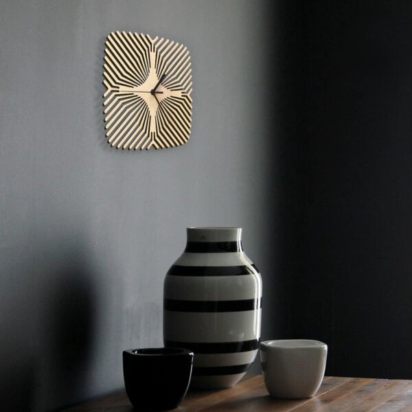 Designové nástěnné hodiny 001.04.001 Ardeola 24cm