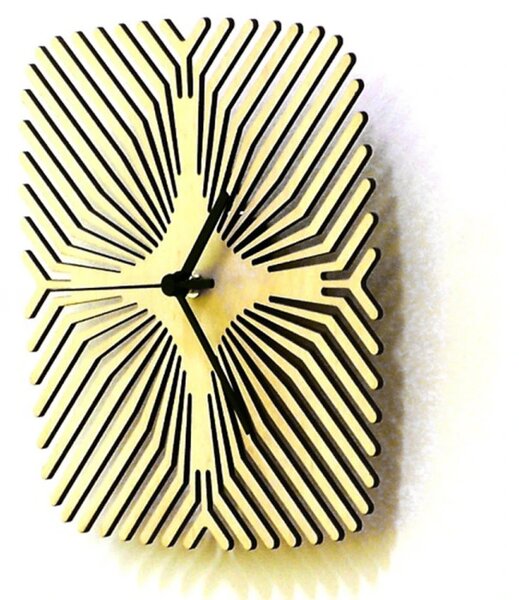 Designové nástěnné hodiny 001.04.001 Ardeola 24cm
