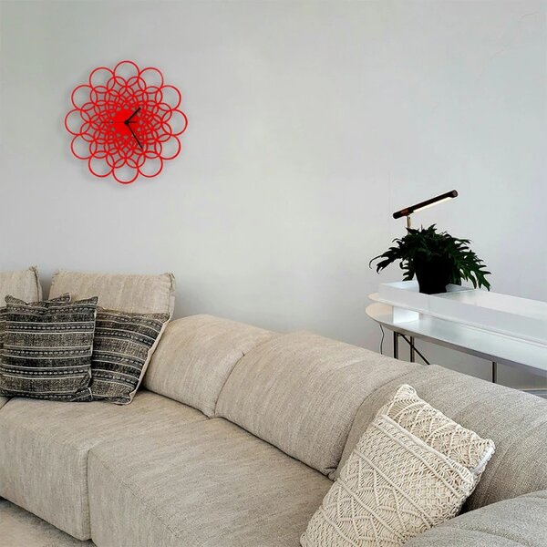 Designové nástěnné hodiny 001.03.002 Ardeola 29cm