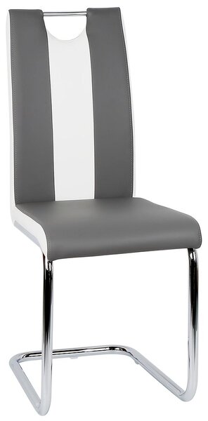 Jídelní židle - sada 4 kusů - jídelní set - designové židle - židle z umělé kůže - židle bez područek