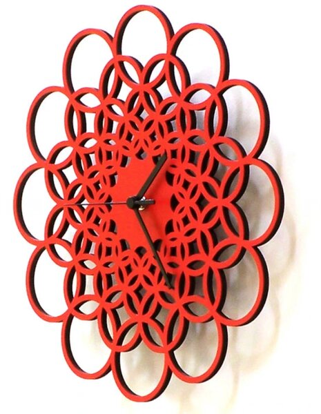 Designové nástěnné hodiny 001.03.002 Ardeola 29cm