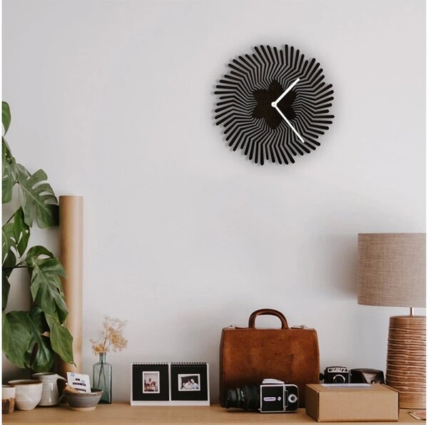 Designové nástěnné hodiny 001.05.002 Ardeola 29cm