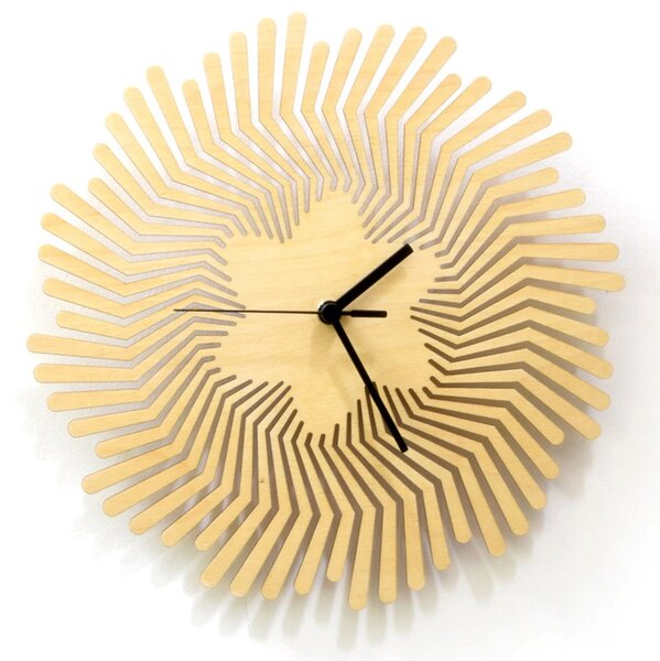 Designové nástěnné hodiny 001.05.001 Ardeola 29cm