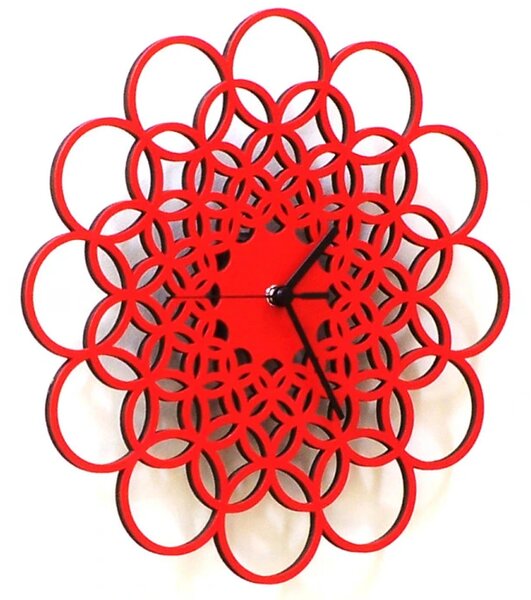 Designové nástěnné hodiny 001.03.002 Ardeola 29cm