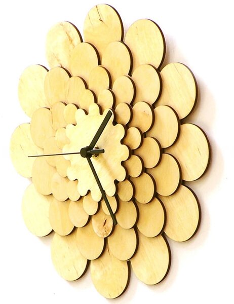 Designové nástěnné hodiny 001.07.001 Ardeola 29cm
