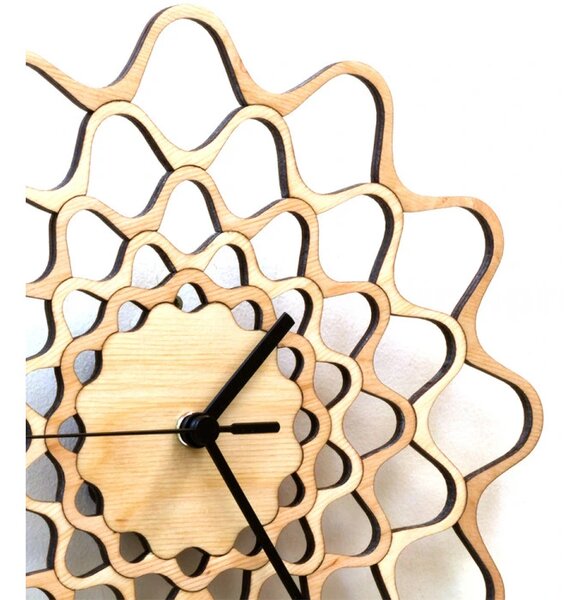 Designové nástěnné hodiny 001.08.001 Ardeola 29cm