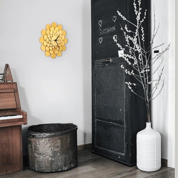 Designové nástěnné hodiny 001.07.001 Ardeola 29cm