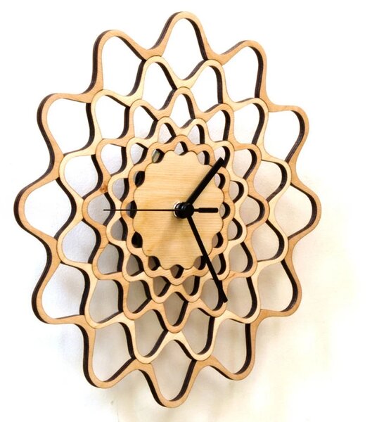 Designové nástěnné hodiny 001.08.001 Ardeola 29cm