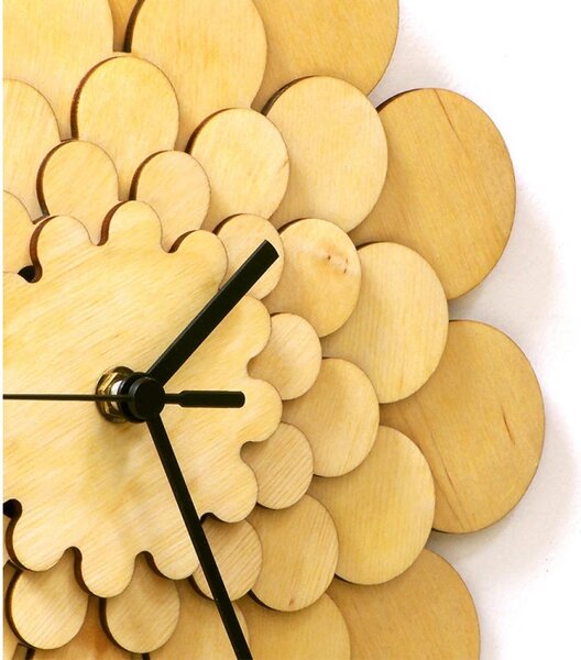 Designové nástěnné hodiny 001.07.001 Ardeola 29cm