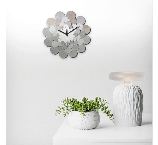 Designové nástěnné hodiny 001.07.002 Ardeola 29cm