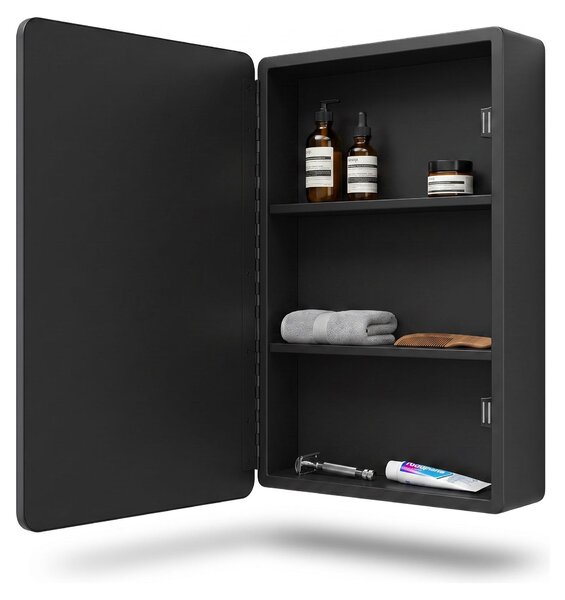 SensaHome zrcadlová skříňka s LED osvětlením - Koupelnová skříňka - 3 barvy LED - 50 x 70 cm