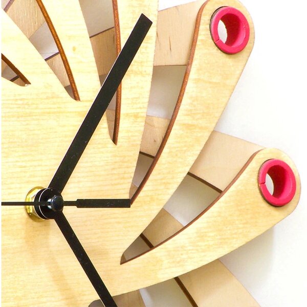 Designové nástěnné hodiny 001.09.001 Ardeola 29cm