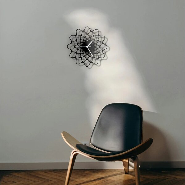 Designové nástěnné hodiny 001.08.002 Ardeola 29cm