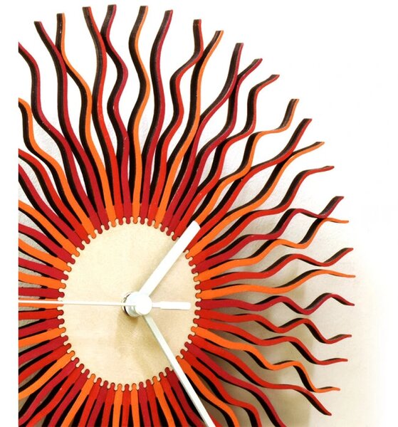 Designové nástěnné hodiny 001.11.001 Ardeola 29cm