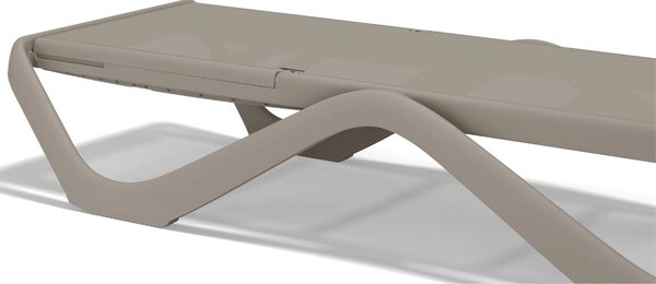 VONDOM Plastové zahradní lehátko LOVE
