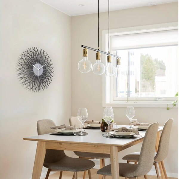 Designové nástěnné hodiny 001.11.002 Ardeola 29cm