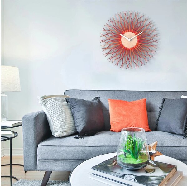 Designové nástěnné hodiny 001.11.001 Ardeola 29cm