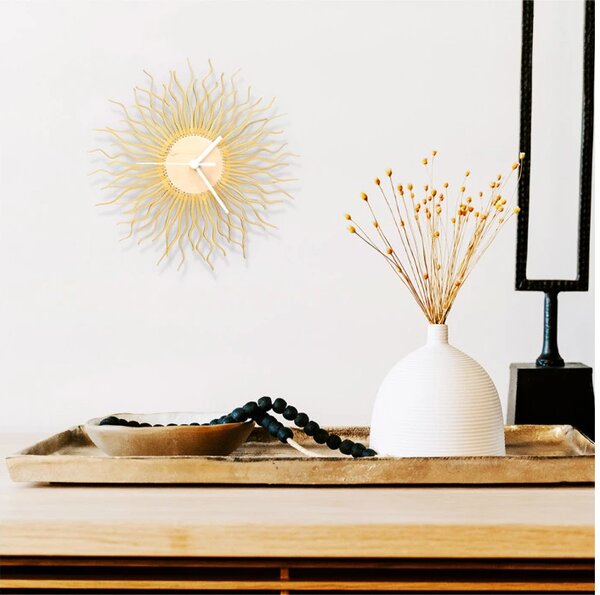 Designové nástěnné hodiny 001.12.004 Ardeola 29cm